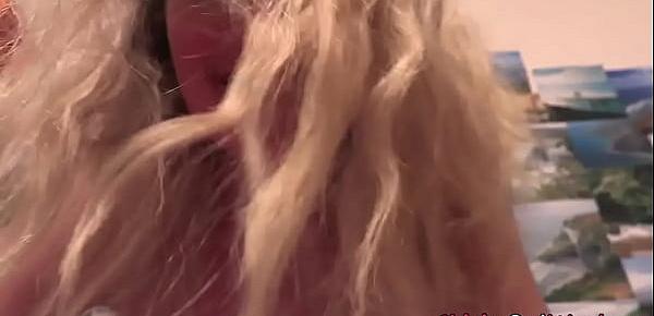  Solo aussie fingers her ass and toys pussy